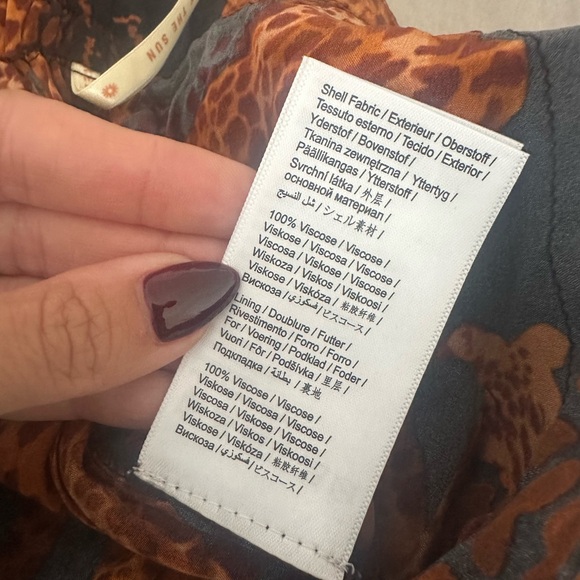 Farm Rio Giraffes Printed Pant - Picture 6 of 7